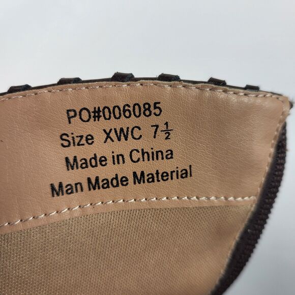 Journee Collection Daria Knee High Boot Size 7.5 Extra Wide Calf - Picture 2 of 15